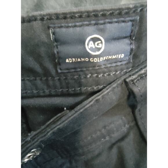 AG Adriano Goldschmied The Graduate Tailored Leg Navy Khaki Pants Mens 34 x 32 - Picture 4 of 8